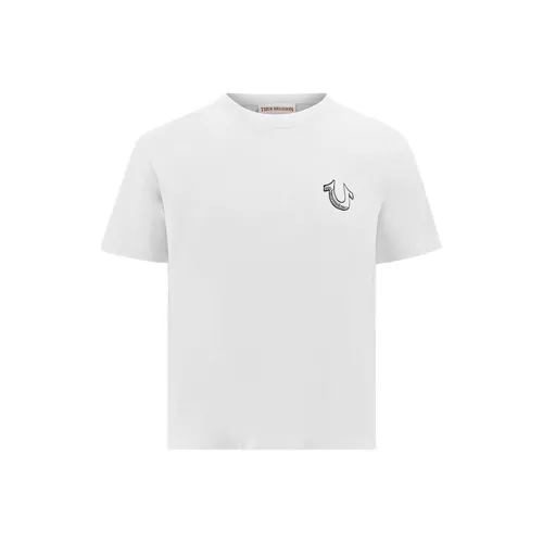 TRUE RELIGION SS24 T Рубашка Мужская Белая