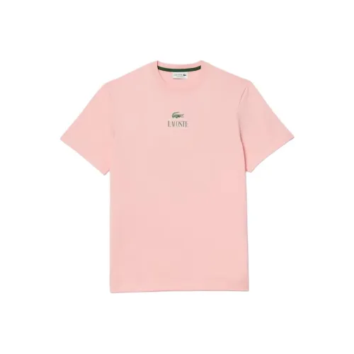LACOSTE Розовая Унисекс Футболка