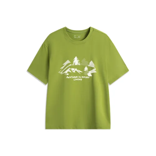 LINING Sports Life Collection Т-Рубашка Мужская Grasshopper Зеленая