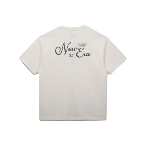New Era Слоновая кость Унисекс Футболки