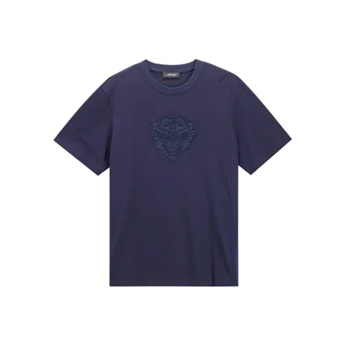 Ed Hardy FW24 T Рубашка Мужская Полуночный Синий