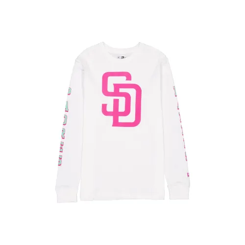 New Era SS24 SAN DIEGO PADRES T-Shirt Унисекс Белый