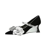 Чёрный [Высота каблука 6 см]