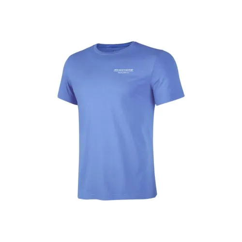 Skechers T-Shirt Мужская Persian Sapphire Blue