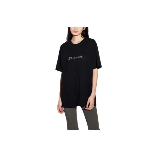 UNIQLO 09 Черная унисекс футболка