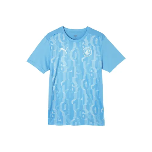 PUMA Manchester City Football Club Футболка Мужская Светло-Синяя
