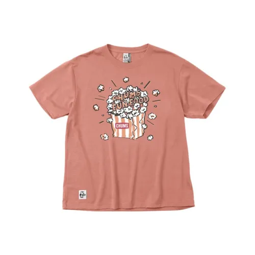 CHUMS T-Shirt Унисекс Лосось Розовый