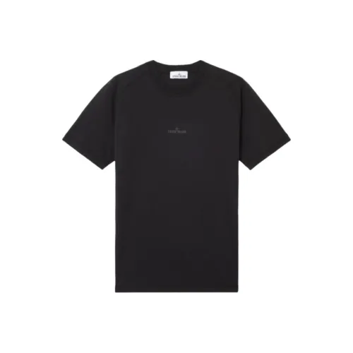 Stone Island Черные Мужские T-Рубашки
