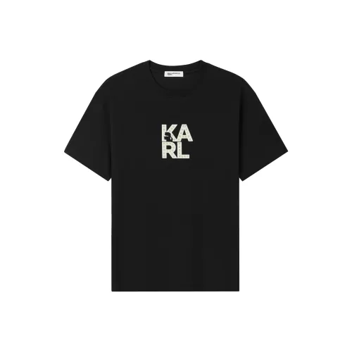 Karl Lagerfeld T-Shirt Мужской Черный