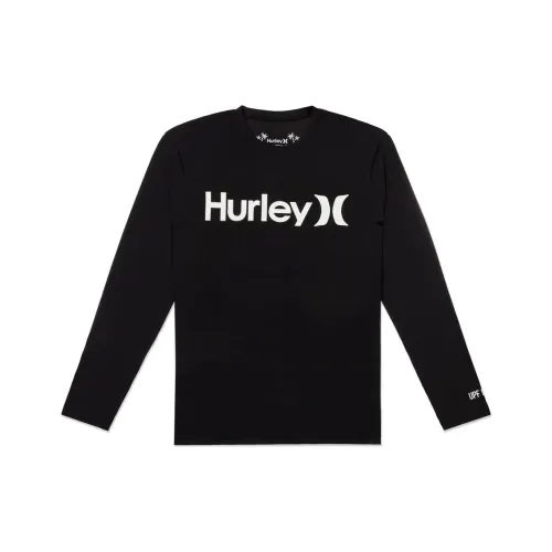 Hurley Мужские черные футболки