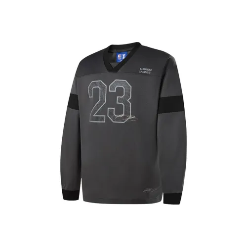 NBA Lakers James T-Shirt Унисекс Темно-Серый