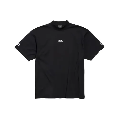 Balenciaga FW24 T-Shirt Унисекс Черный