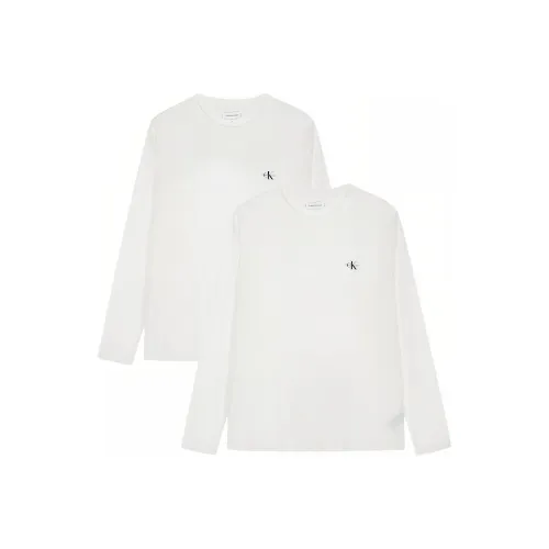 Calvin Klein 2 пачки Bright White Unisex T-рубашки