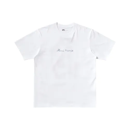 UNIQLO x · HENRI MATISSE Henri Matisse Collaboration SS25 T-Shirt Унисекс Белый