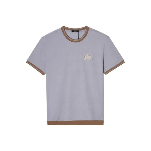 LIU·JO UOMO T Рубашка Мужская Светло-Серый