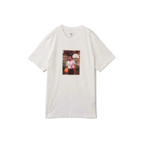 JORDAN BRAND SS25 MJ SS CREW T-Shirt Мужской Белый