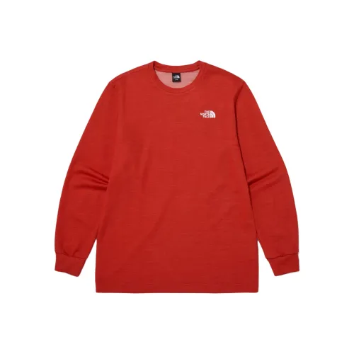 THE NORTH FACE Базовая рубашка из мериносовой шерсти мужская красная