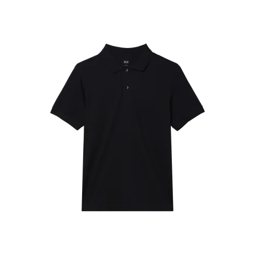 UNIQLO Черная унисекс футболка