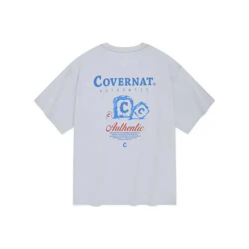 COVERNAT T-Shirt Унисекс Light Blue