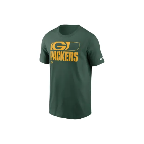 nike NFLAir Зеленый Bay Packers Essential T-Рубашка Мужская Зеленая