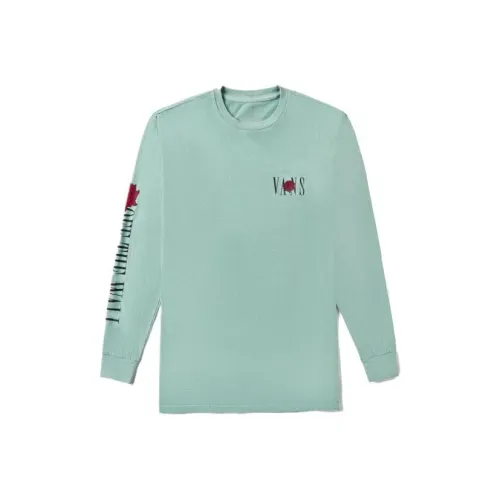 Vans TEE LS T-Shirt Унисекс Зеленый