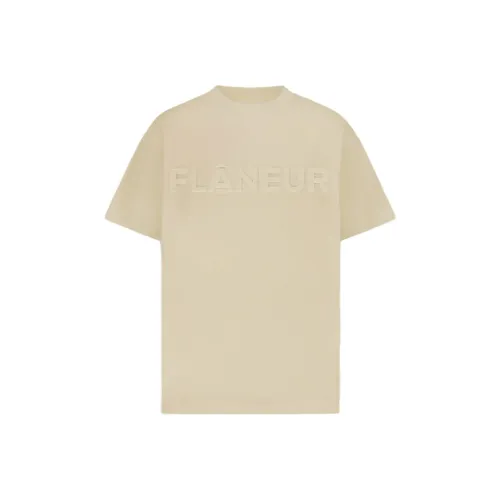 Flaneur Homme Песочный Мужской T-рубашки