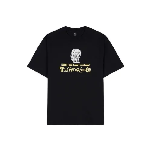 Мужская черная футболка Brain Dead co-brand