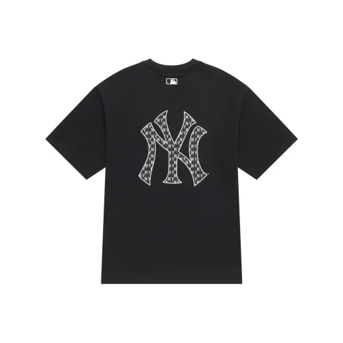 MLB MONOGRAM Коллекция New York Yankees SS25 T-Shirt Мужской Черный