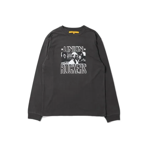 Union Праздника Черная Унисекс Футболка