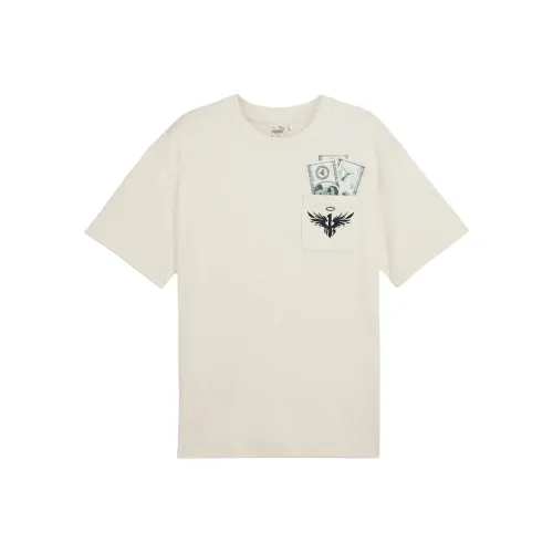 PUMA T-Shirt Мужская Горный Снег