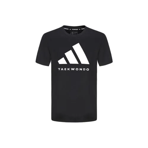 Adidas T-Shirt Unisex Черный Белый