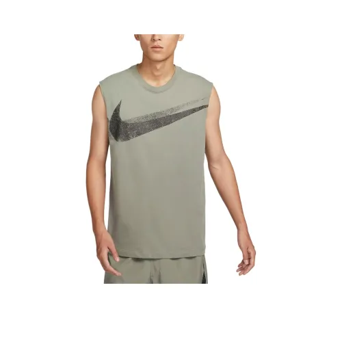 Nike T-Shirt Мужской Темно-Грязно-Серый