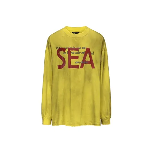 VANN VALRENCÉ T-рубашка унисекс желтая