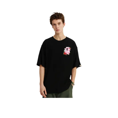 A BATHING APE Анти Социальный Клуб Коллаборация Унисекс Футболки