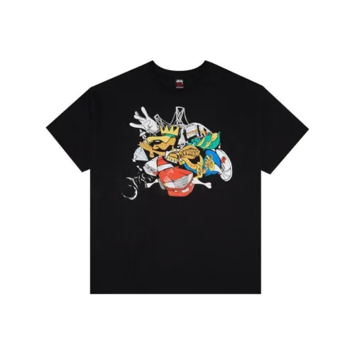 Stussy Черные Мужские T-Рубашки