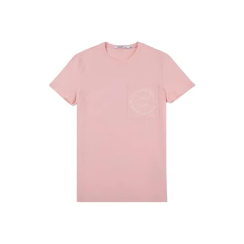 Calvin Klein T-Shirt Мужской Розовый