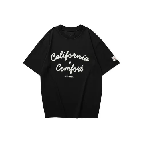 Skechers Diamond Series Вороний/04CM Унисекс T Рубашки