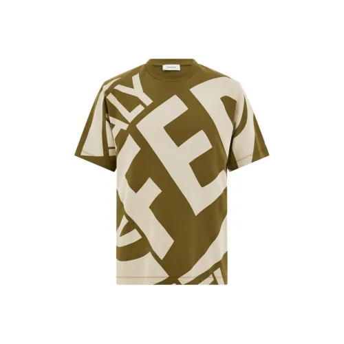 Ferragamo FW24 T Рубашка Мужская Светло-Зеленая