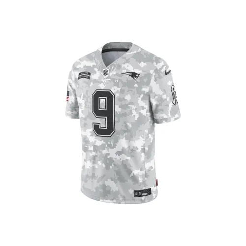 nike Dri FitNFL Matthew Judon New England Patriots Salute To Service T-Shirt Мужской Белый