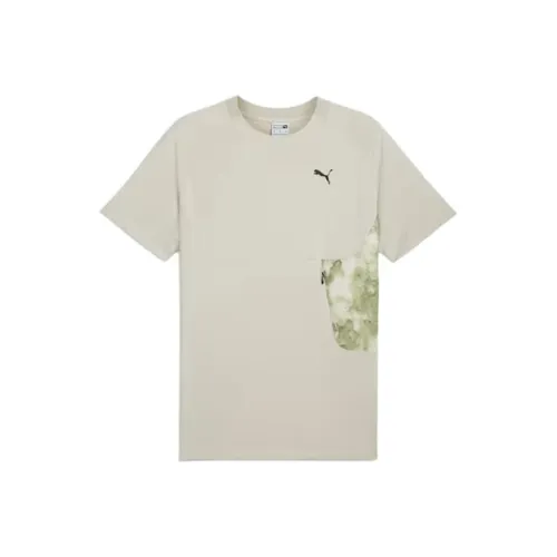 PUMA Tech PocketDRYCELL T Рубашка Мужская Пустыня Пыль