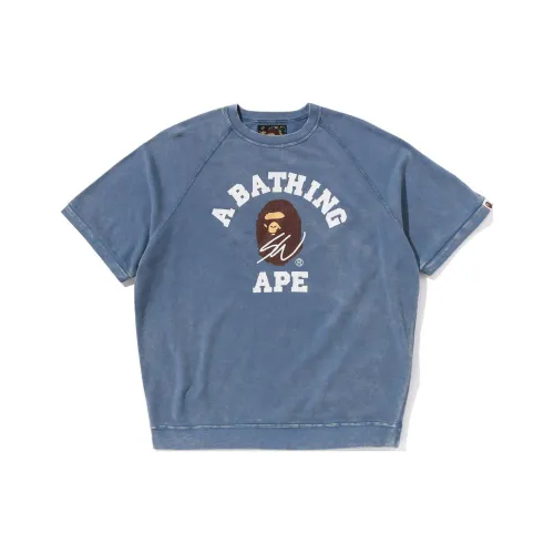 A BATHING APE x SEAN WOTHERSPOON T-Shirt Унисекс Морской Синий