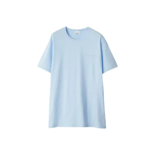 Burberry SS24 T Рубашка Мужская Светло-Синяя