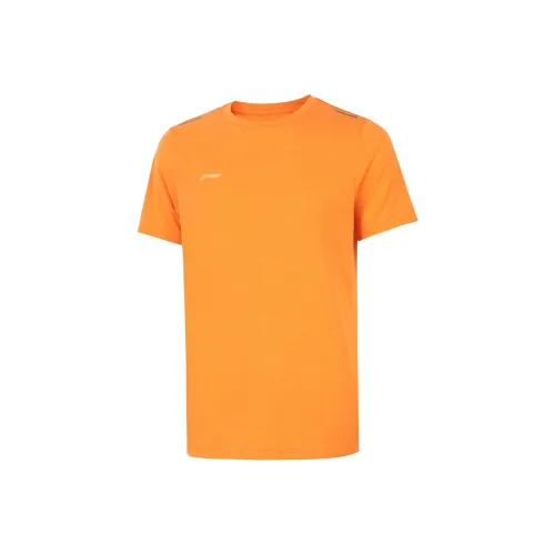 LINING RUNNING Collection Т-Рубашка Мужская Пшенично-Оранжевая