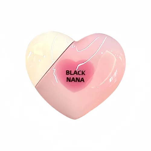 MYHO BLACK NANA Сердце Жидкая помада Pure Любовь Светлый Глянцевый Glossy Естественный Нет Макияж