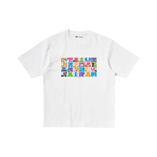 UNIQLO Parasite Collaboration Белая Унисекс Футболка