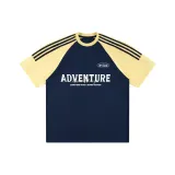 Темно-синий и желтый