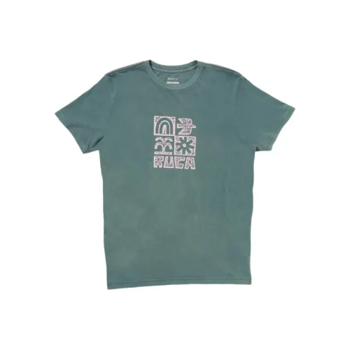 RVCA Fatty Зеленый Мужская Футболка