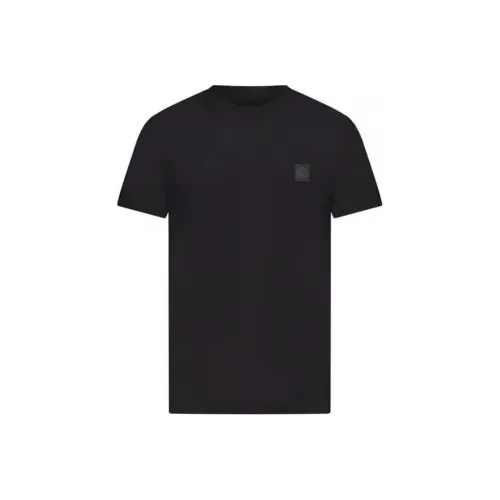 Stone Island Ghost Collection Черные Мужские T-Рубашки