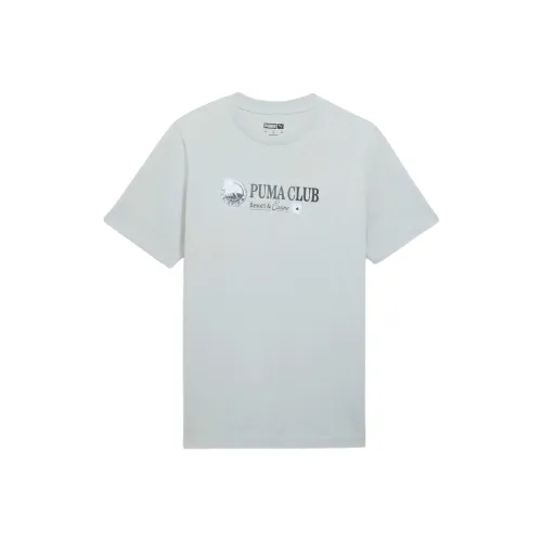 PUMA Серый Мужской T-Рубашки
