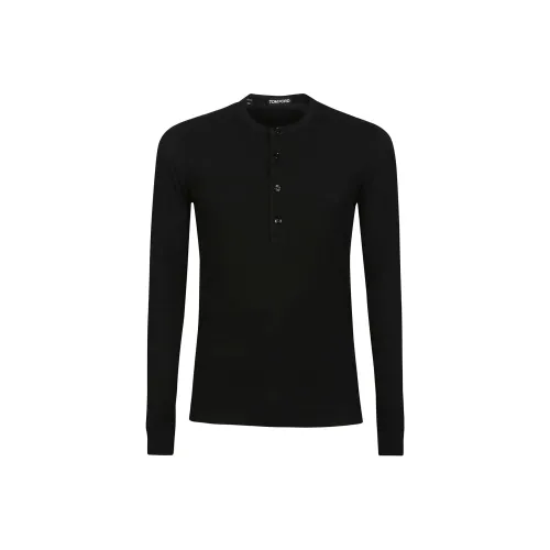 TOM FORD Мужские черные T-рубашки